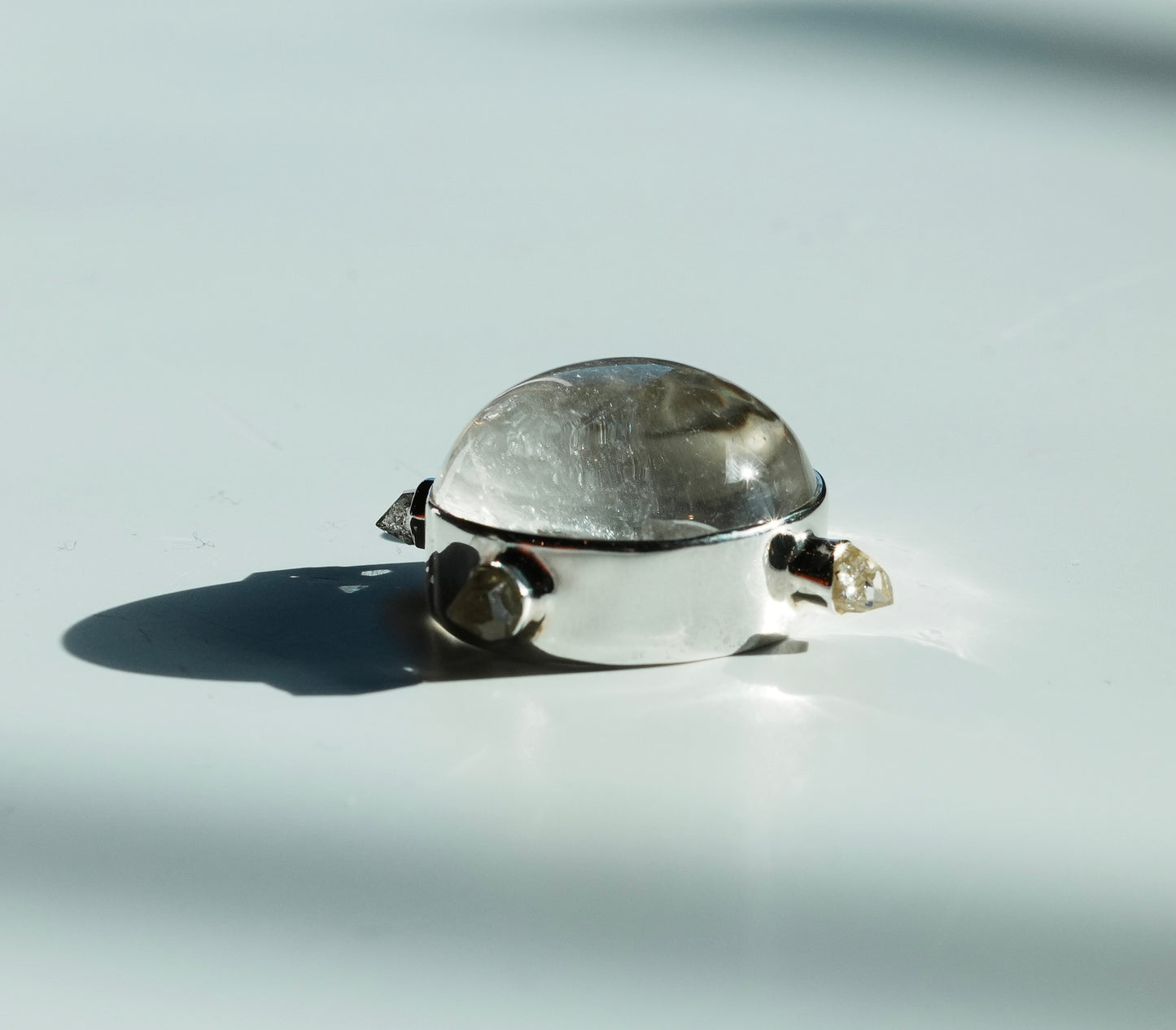 Manifesting Clear Quartz Pendant