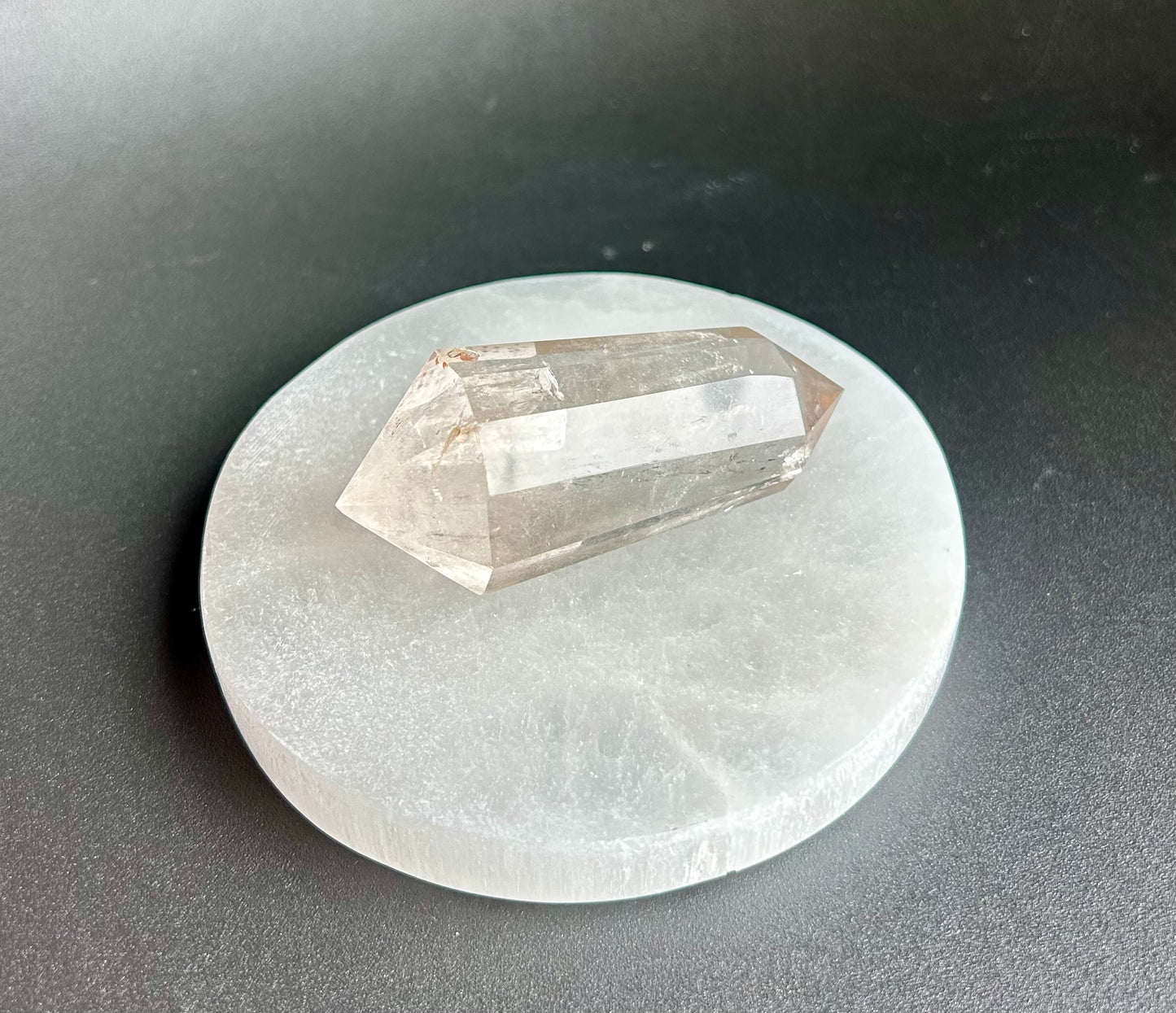 Smoky Citrine Double Terminated Vogel