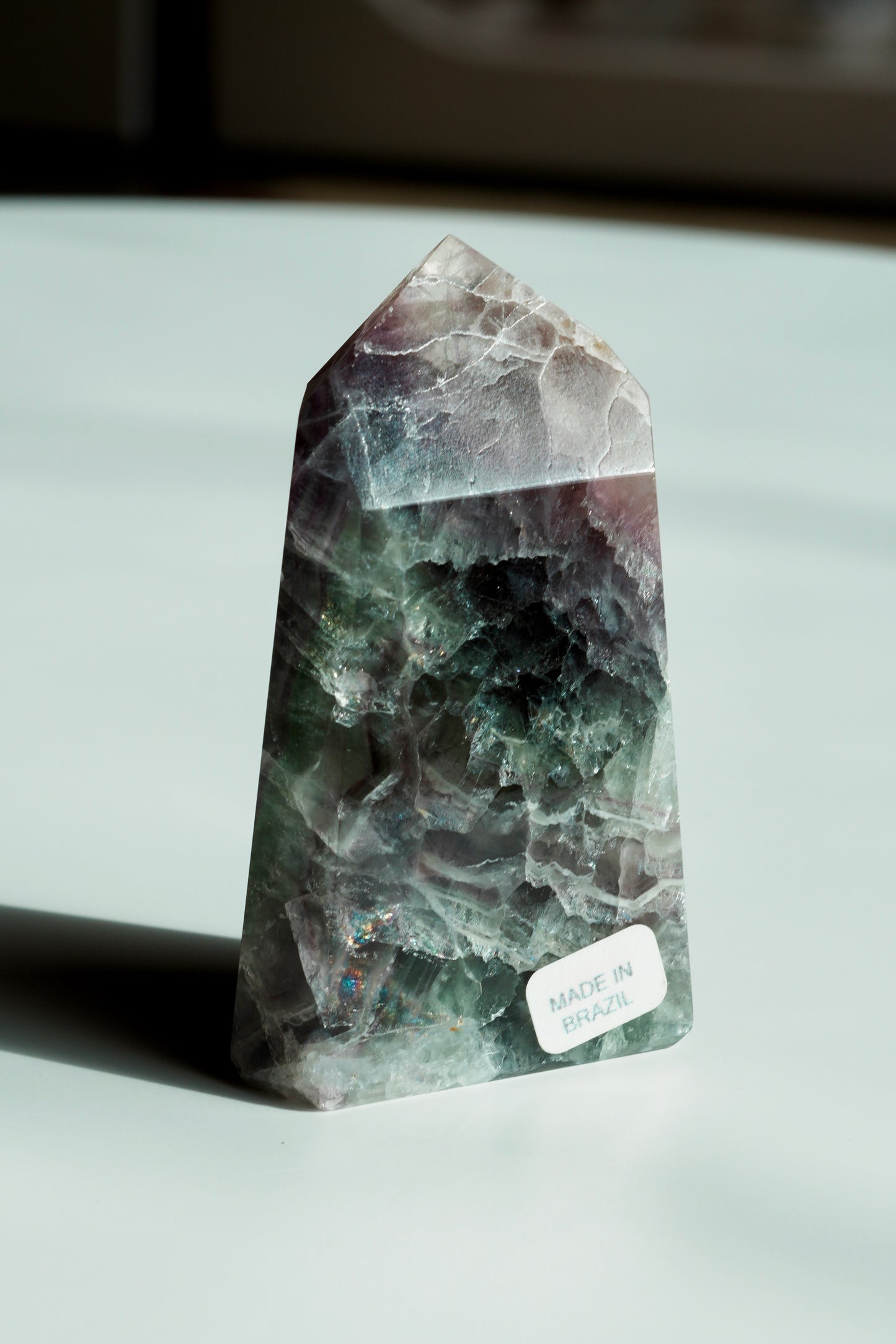 Rainbow Fluorite Tower