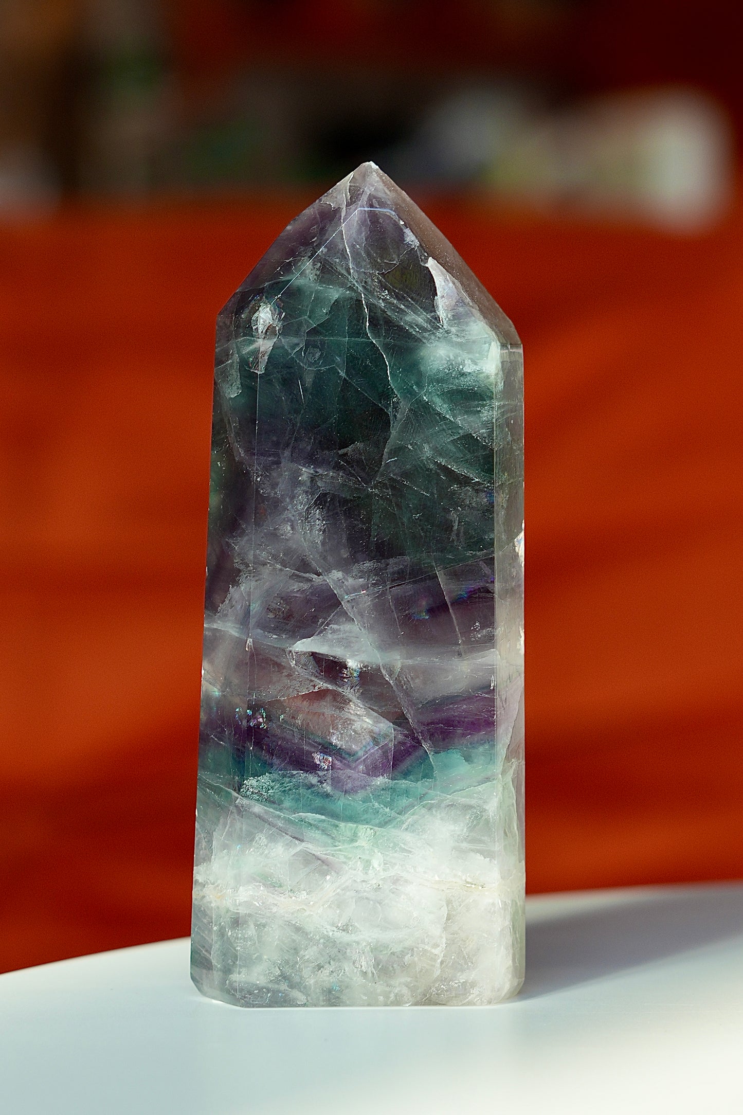 Rainbow Fluorite Tower