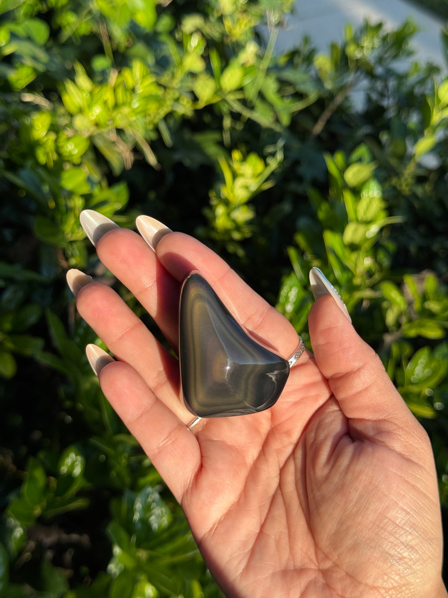 High Grade Rainbow Obsidian Polished Freeform | 📍Mexico RO-8