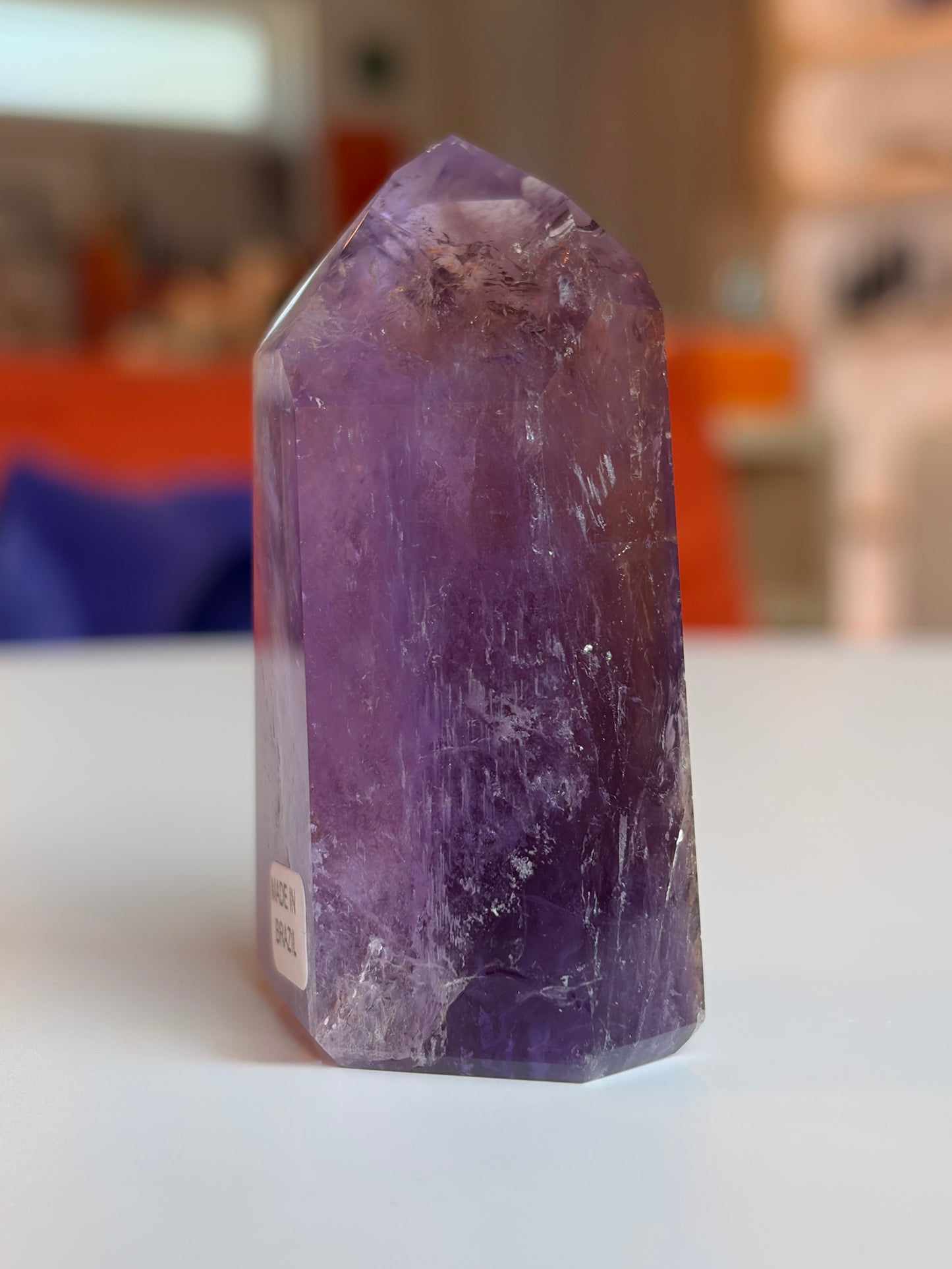 High Grade Brazilian Ametrine Tower AT06