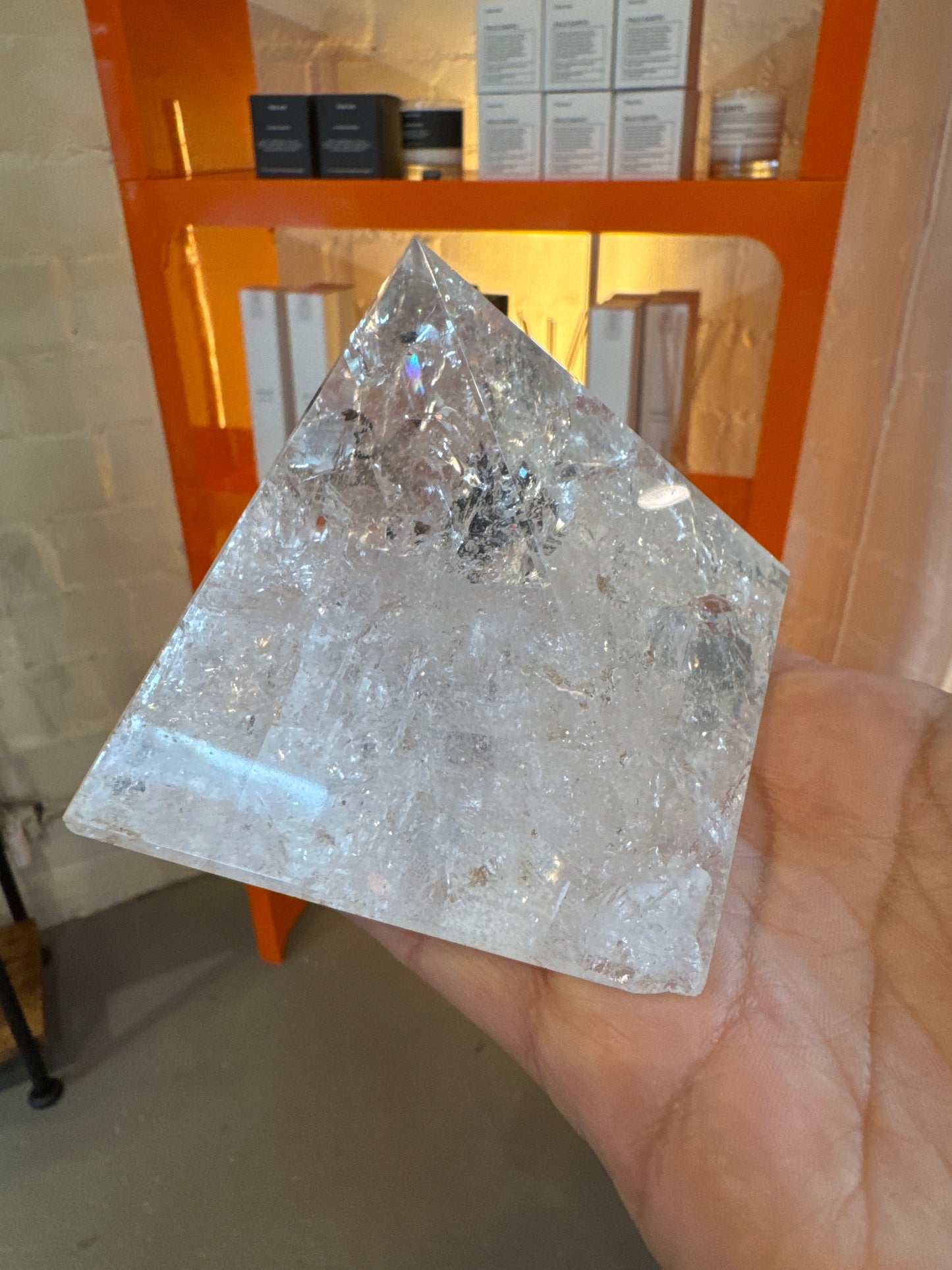 Clear Quartz Pyramid