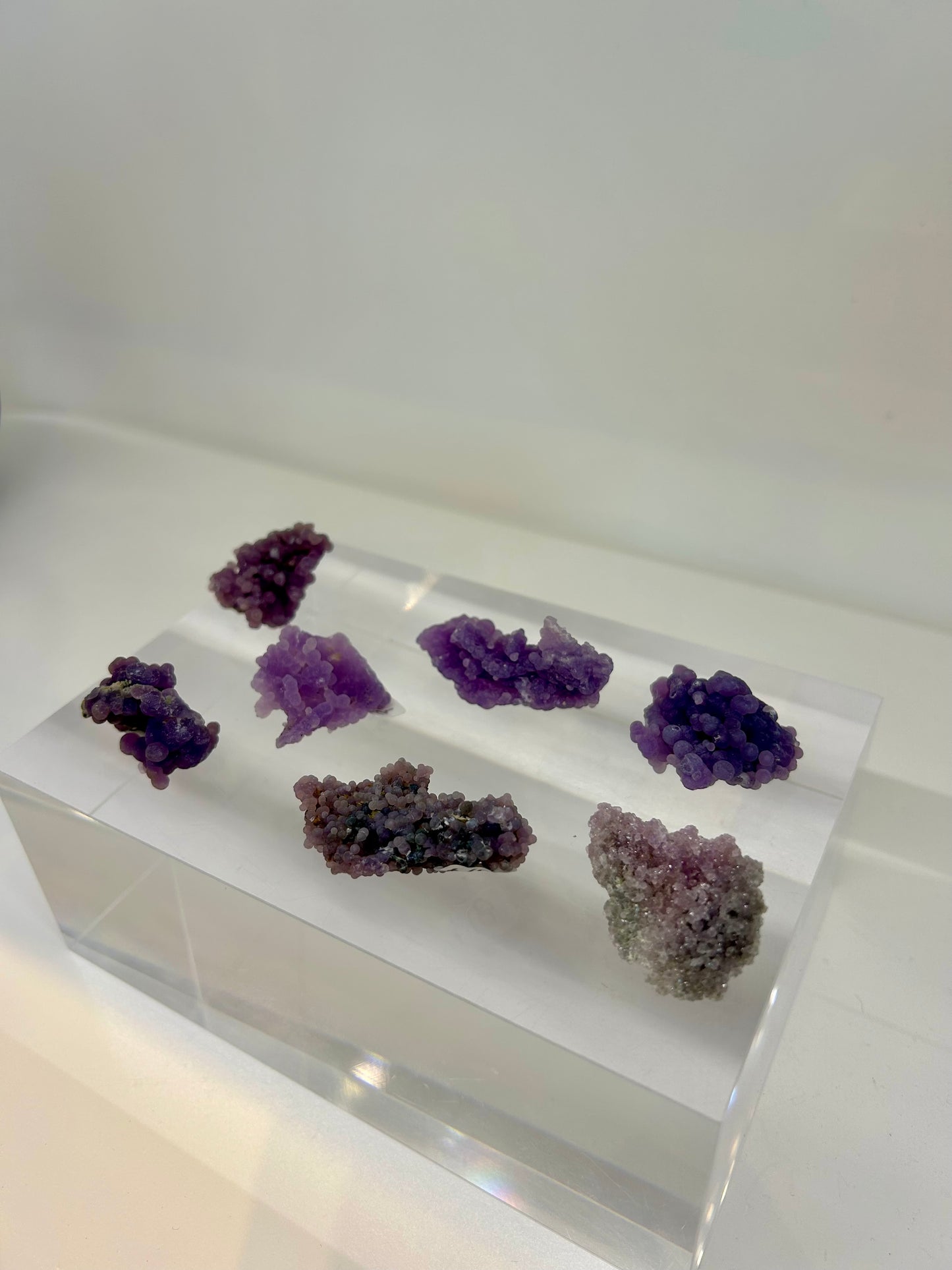 Natural Grape Agate Cluster GA9