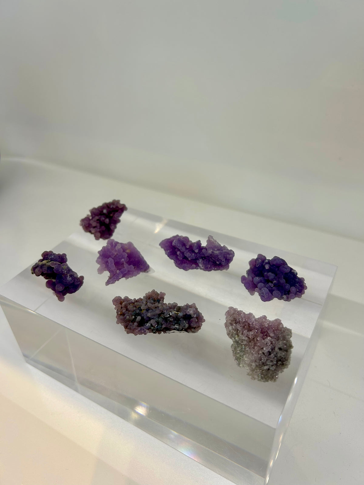 Natural Grape Agate Cluster GA9