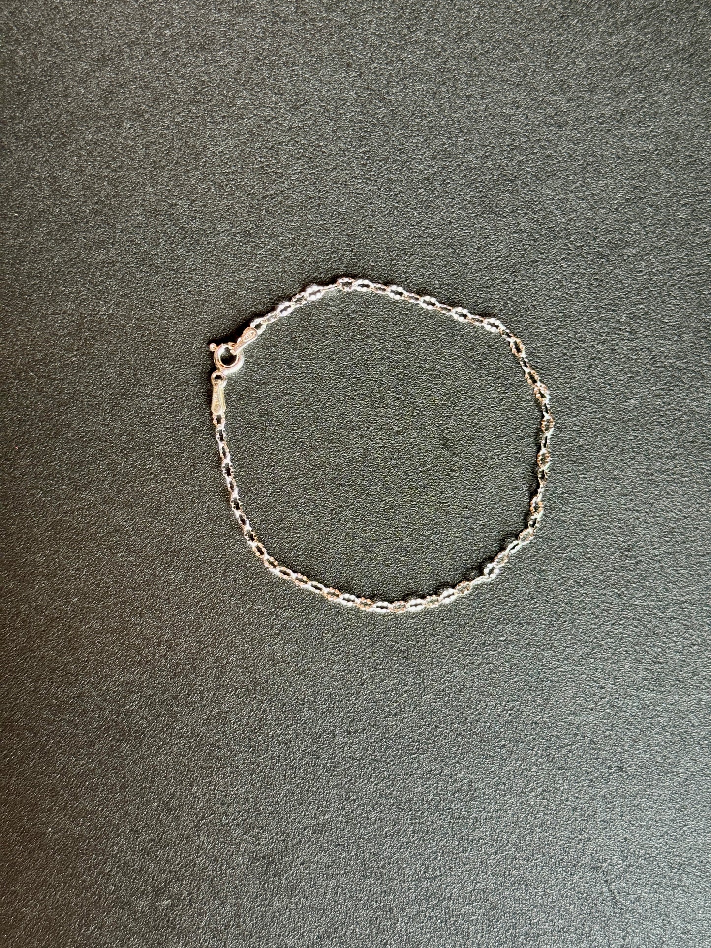 7” Sterling Silver Bracelet