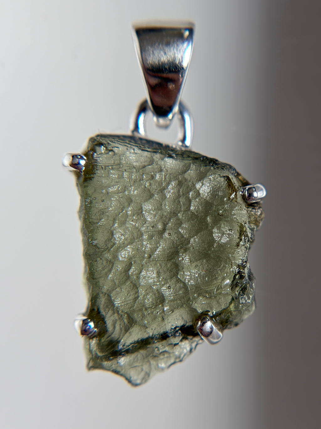Moldavite Pendant