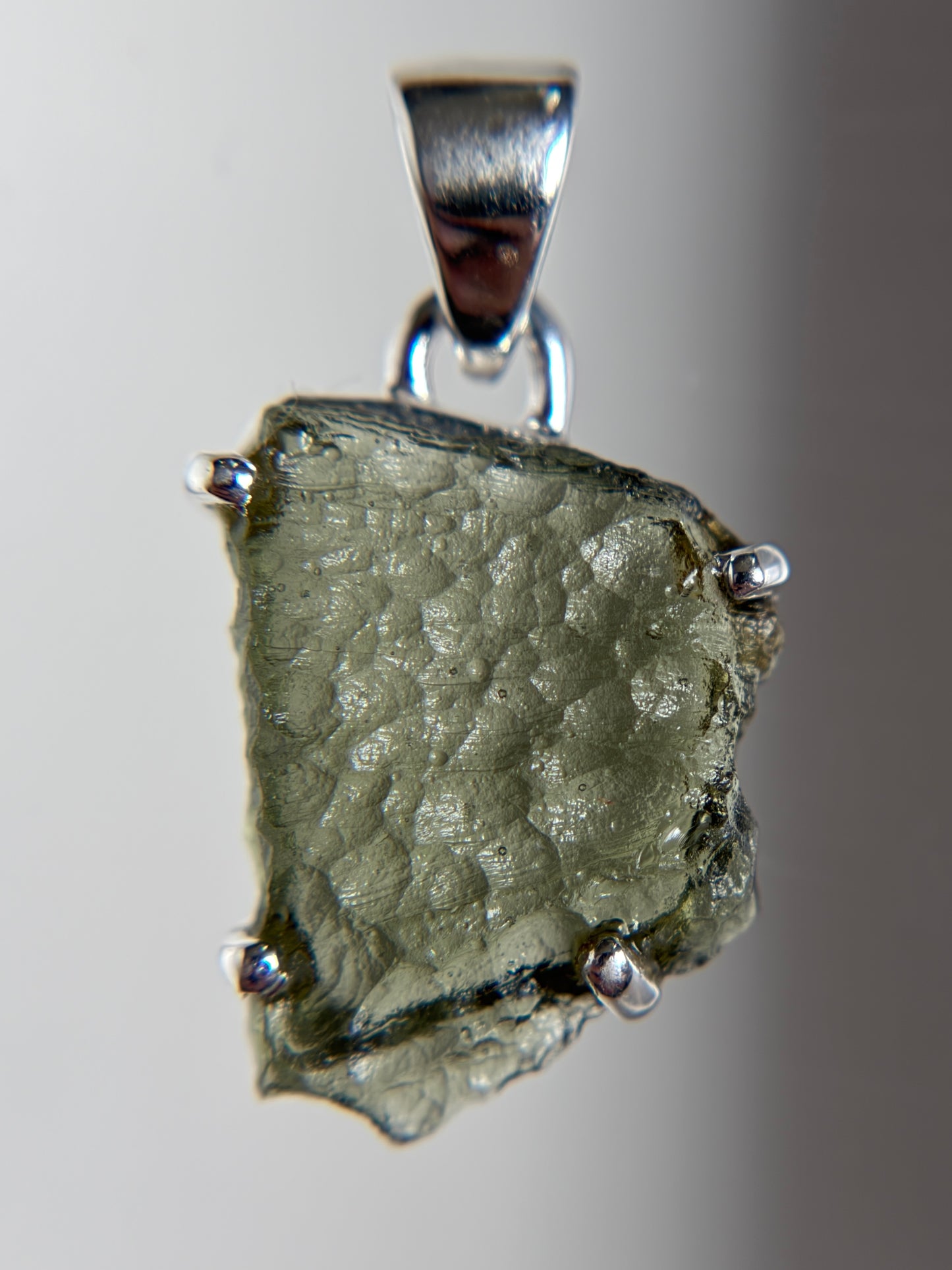 Moldavite Pendant