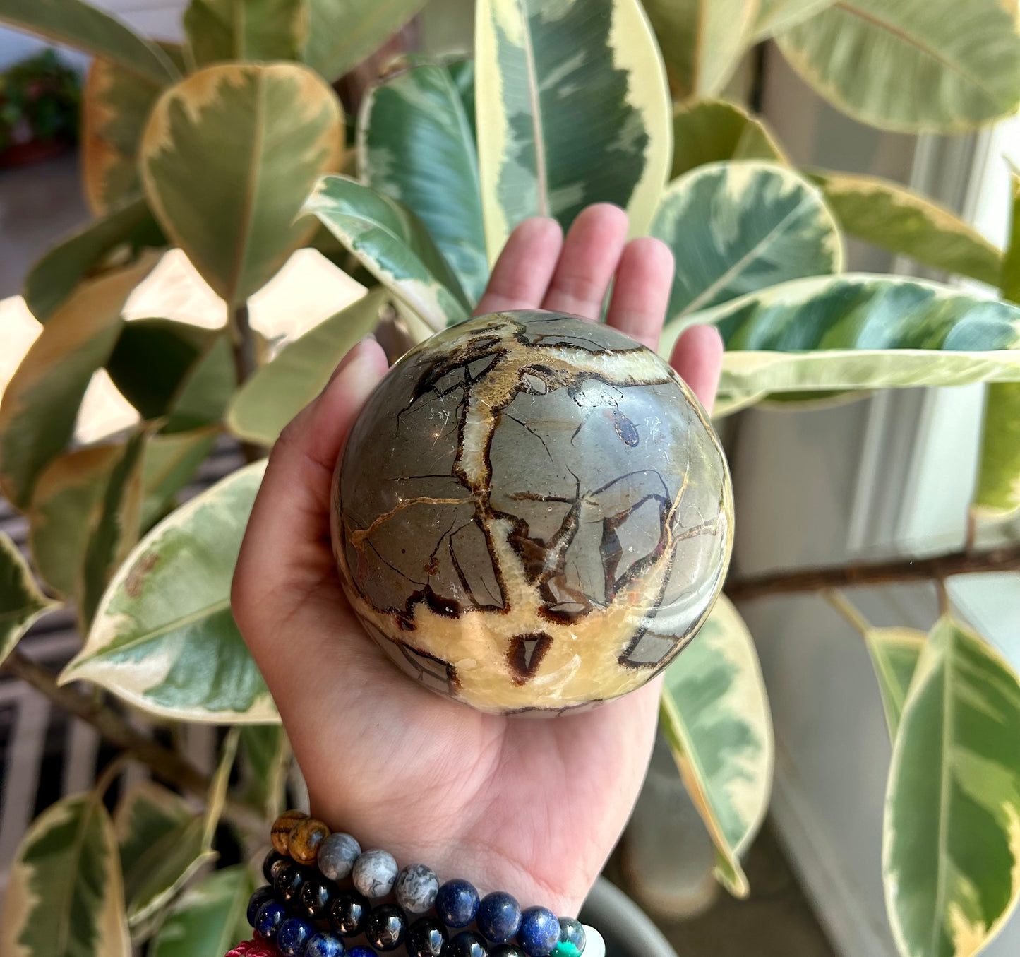 Septarian Sphere