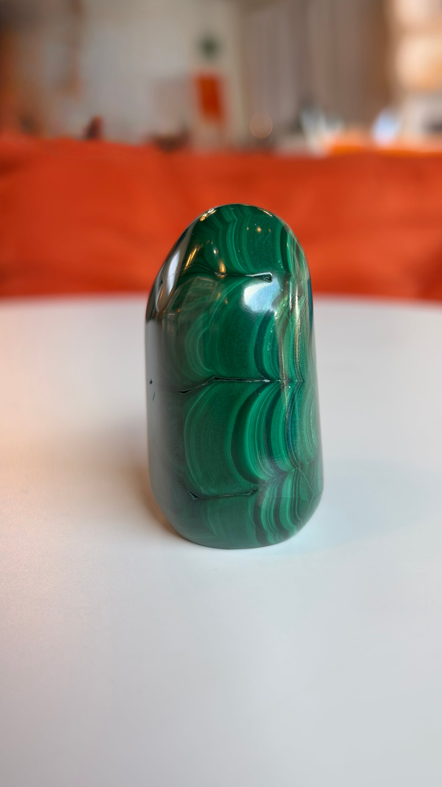 High Grade Polished Malachite Freeform