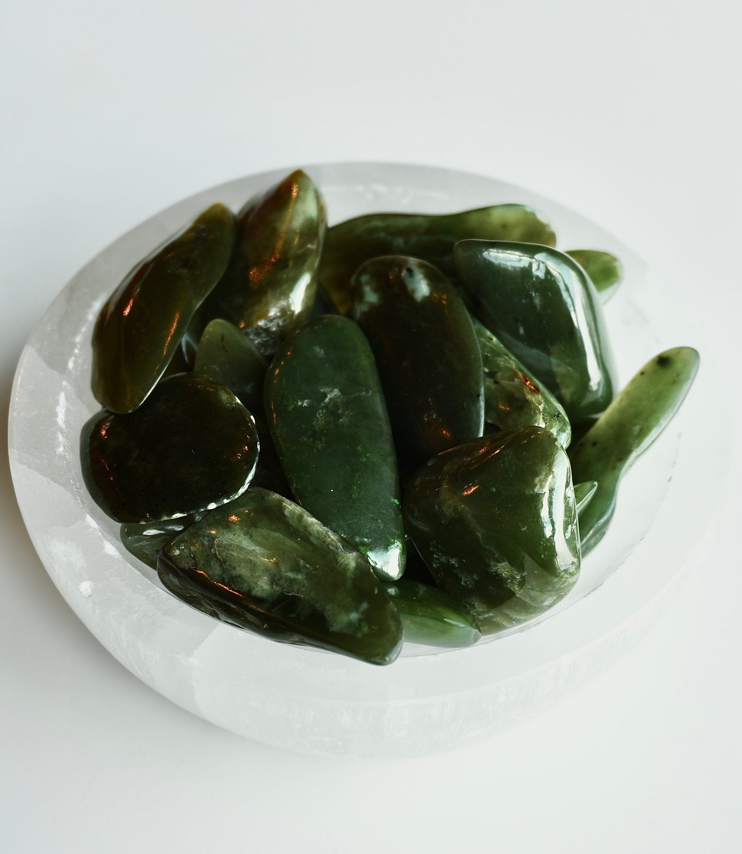 Nephrite Jade Tumbled