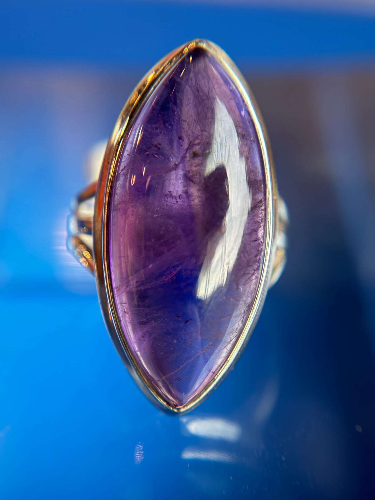 Amethyst Ring Size 7 Sterling Silver