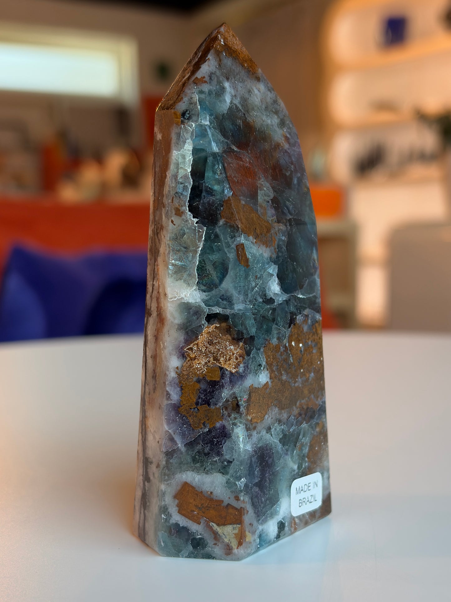 Rainbow Fluorite Tower RF-3