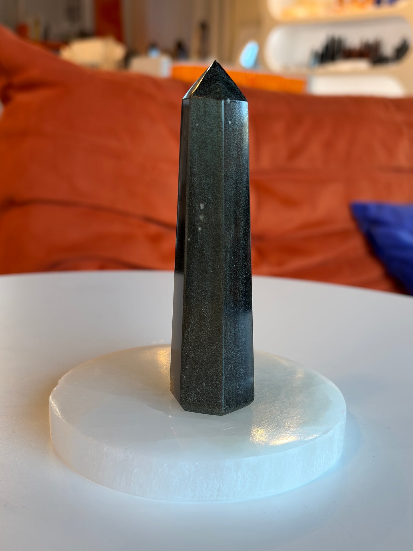 Gold Sheen Obsidian Tower O1