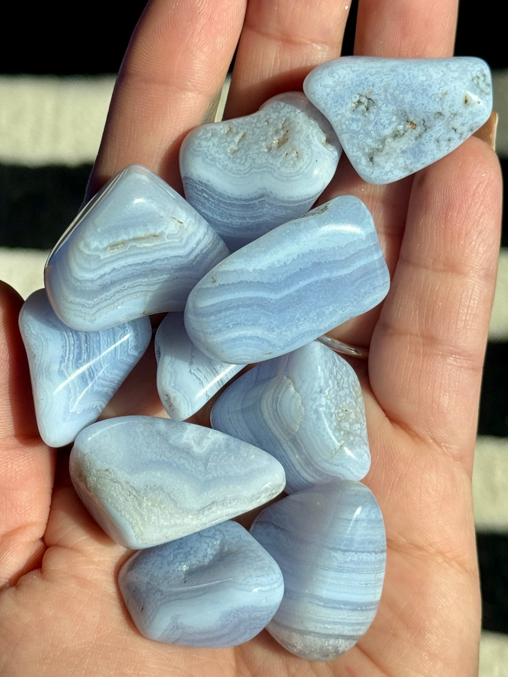High Grade Blue Lace Agate