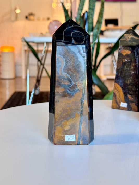 Blue Tigers Eye Tower