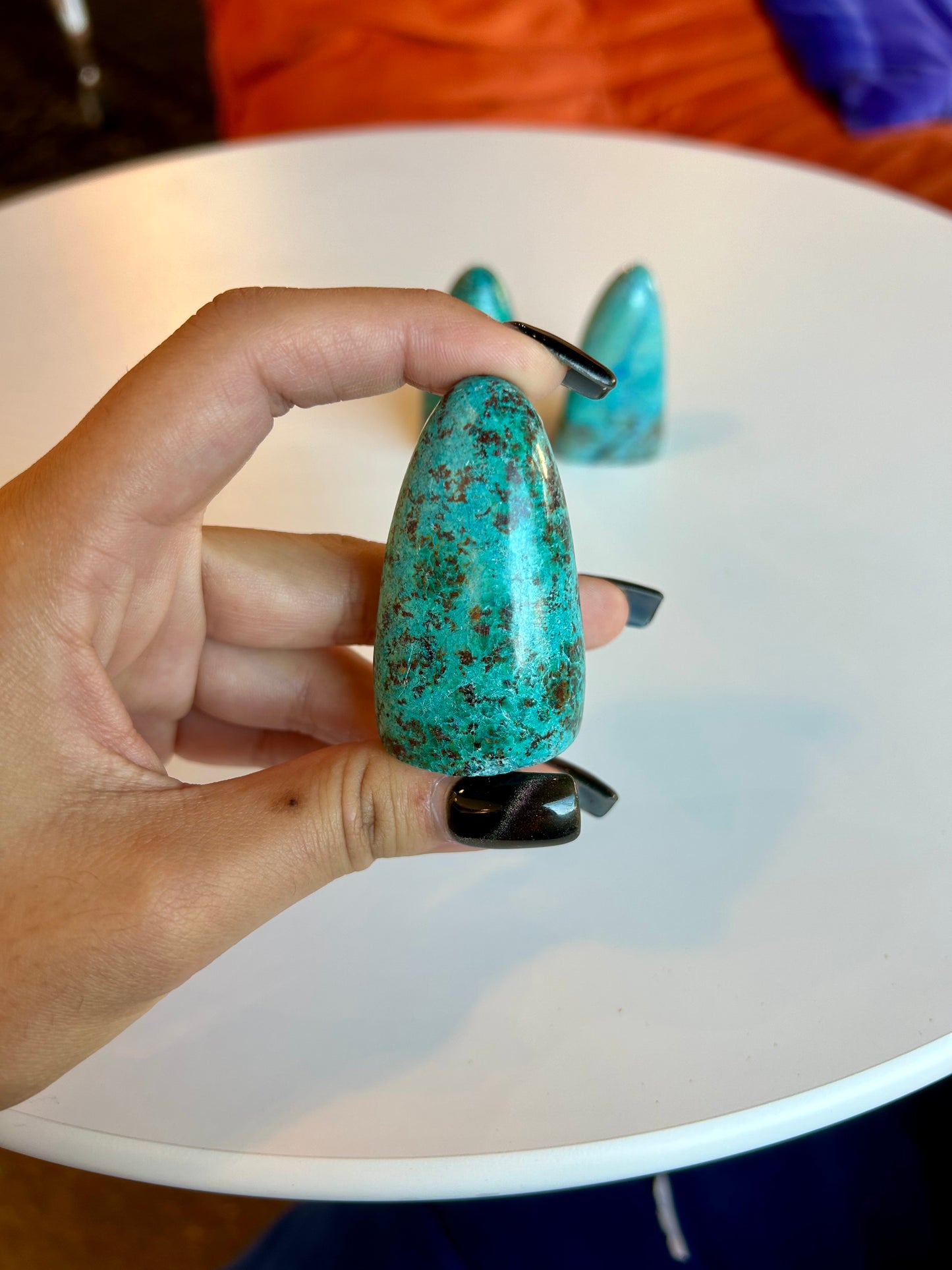 Peruvian Chrysocolla Freeform
