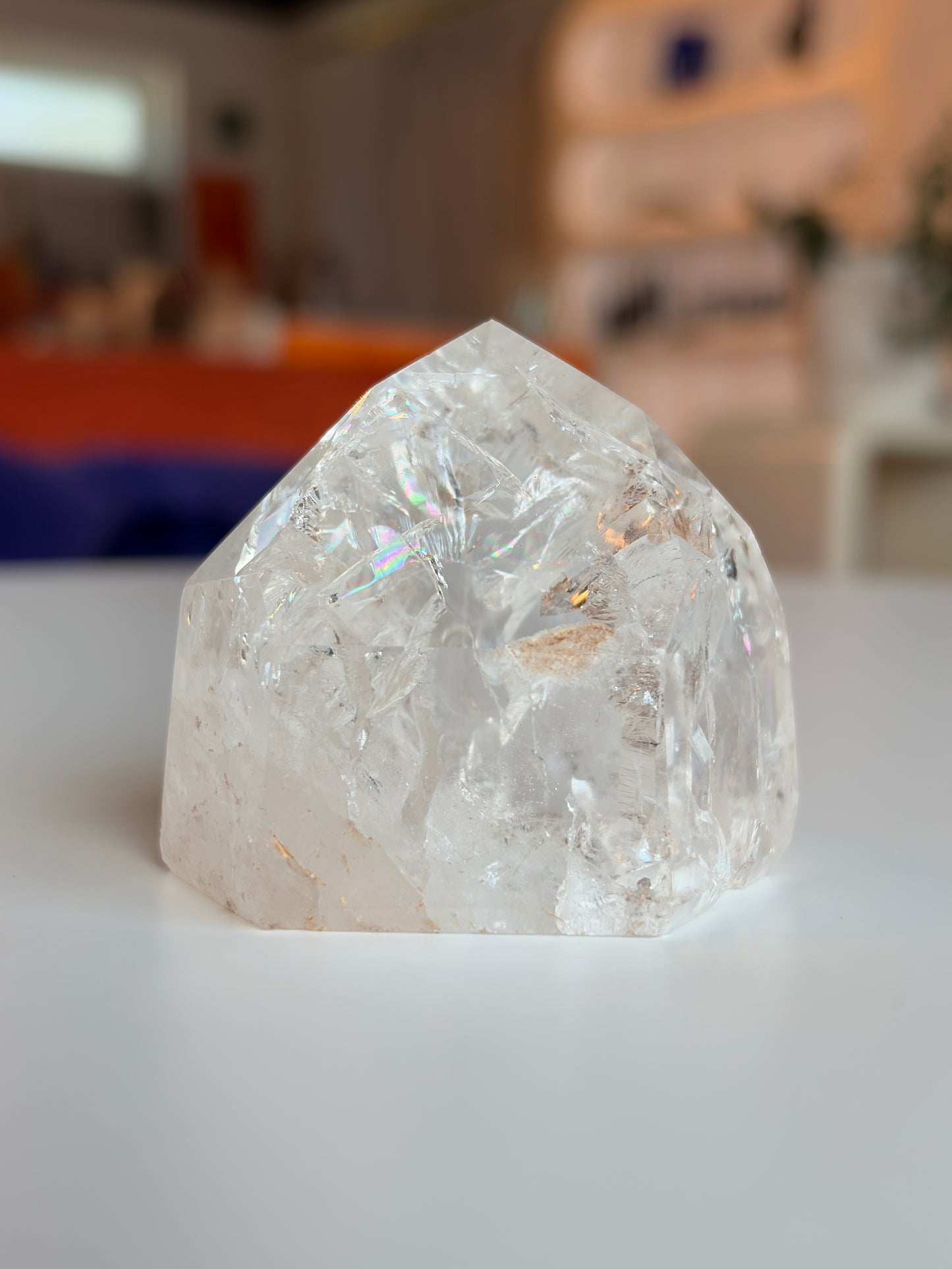 Brazilian Crackle Quartz Tower CQ10