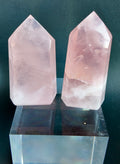Mini Rose Quartz Tower- MRT3