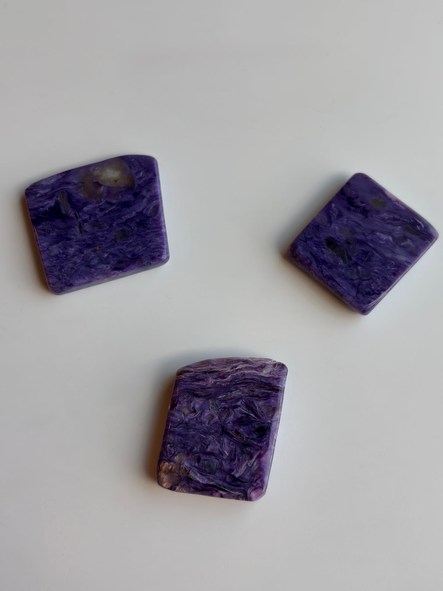 Charoite Disks