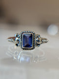 Iolite Ring from India Sterling Silver