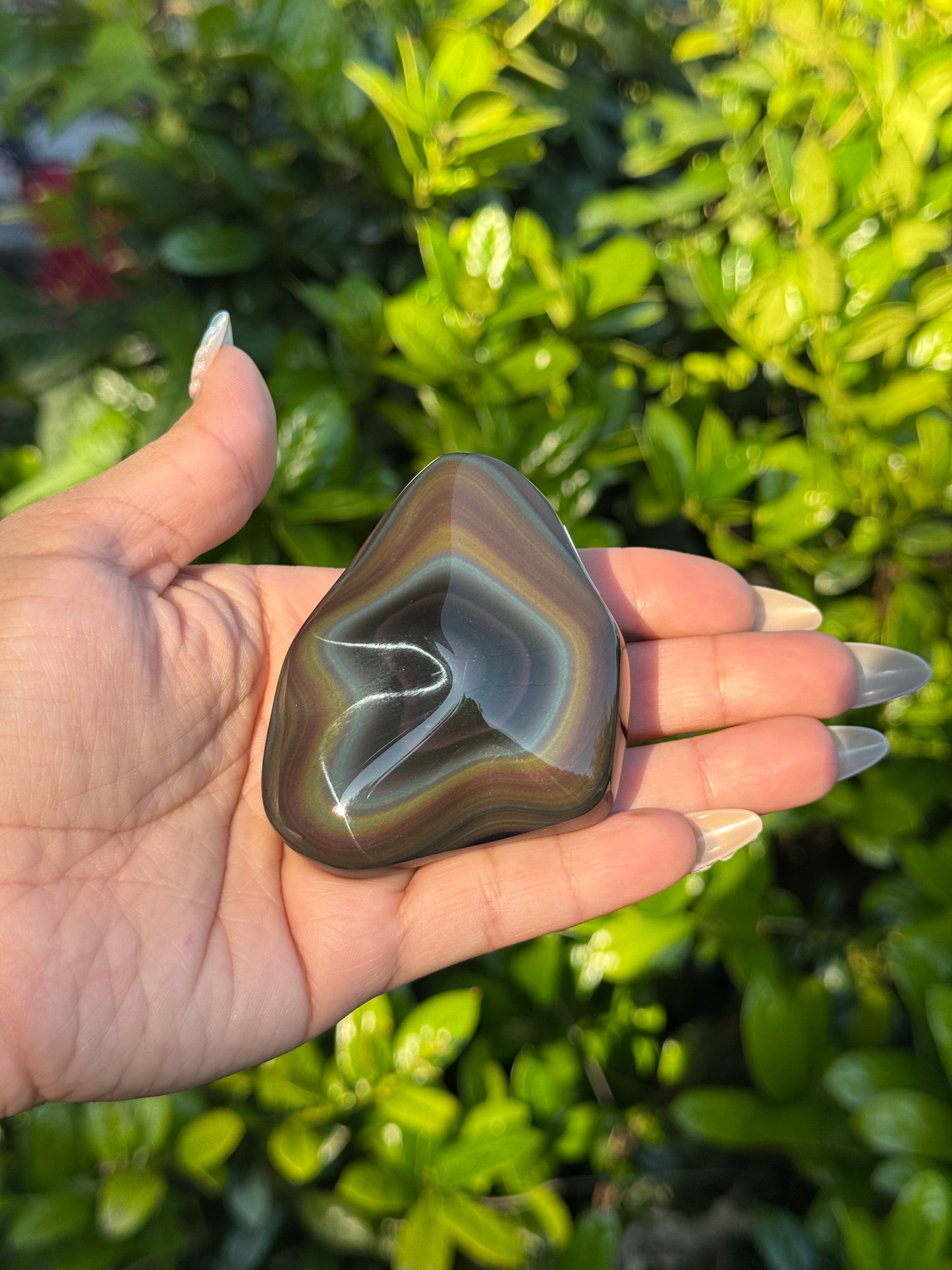 High Grade Polished Rainbow Obsidian from Mexico 🇲🇽 RO-2