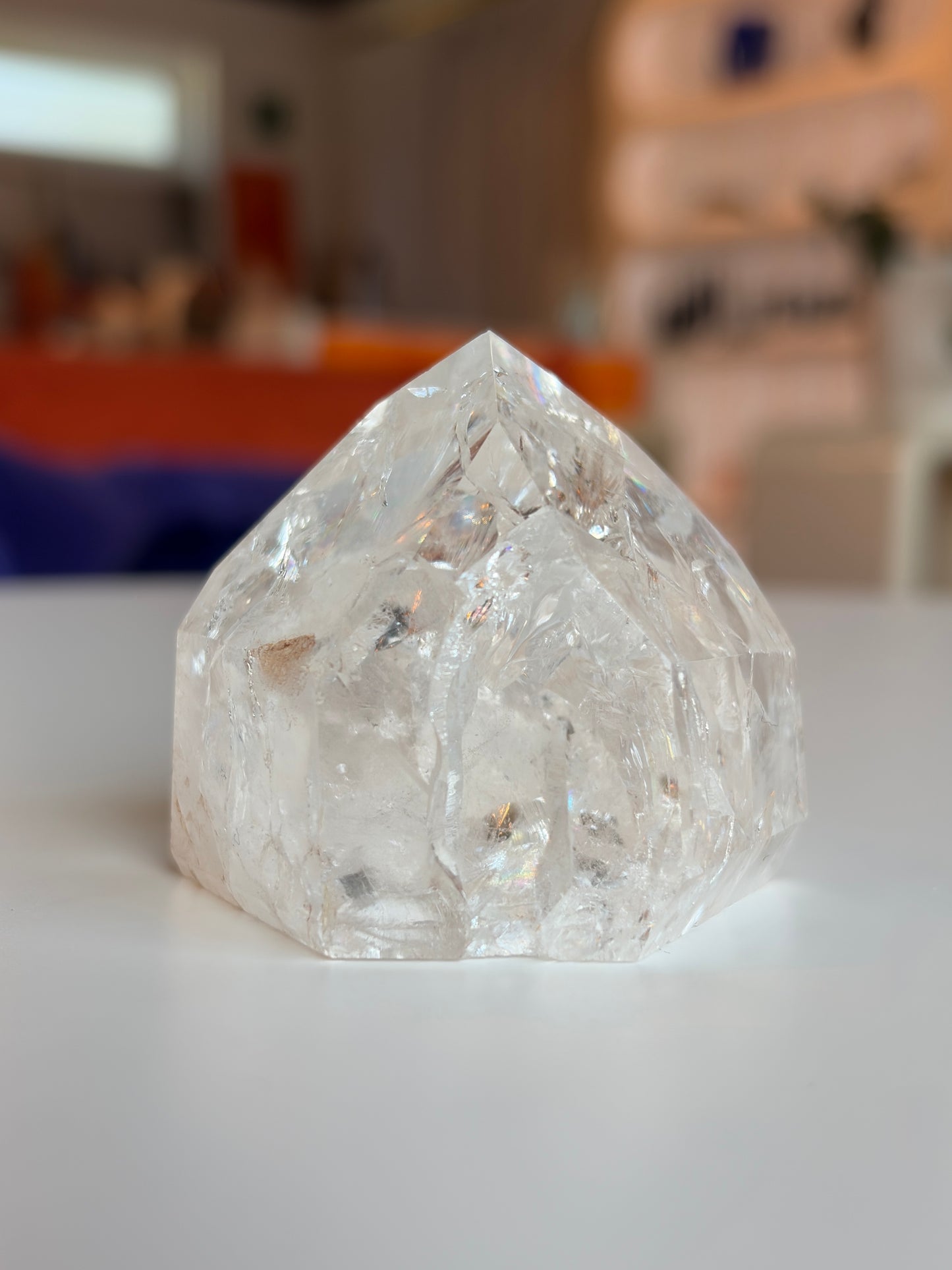 Brazilian Crackle Quartz Tower CQ10