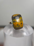 Bumblebee Jasper Ring Size 11