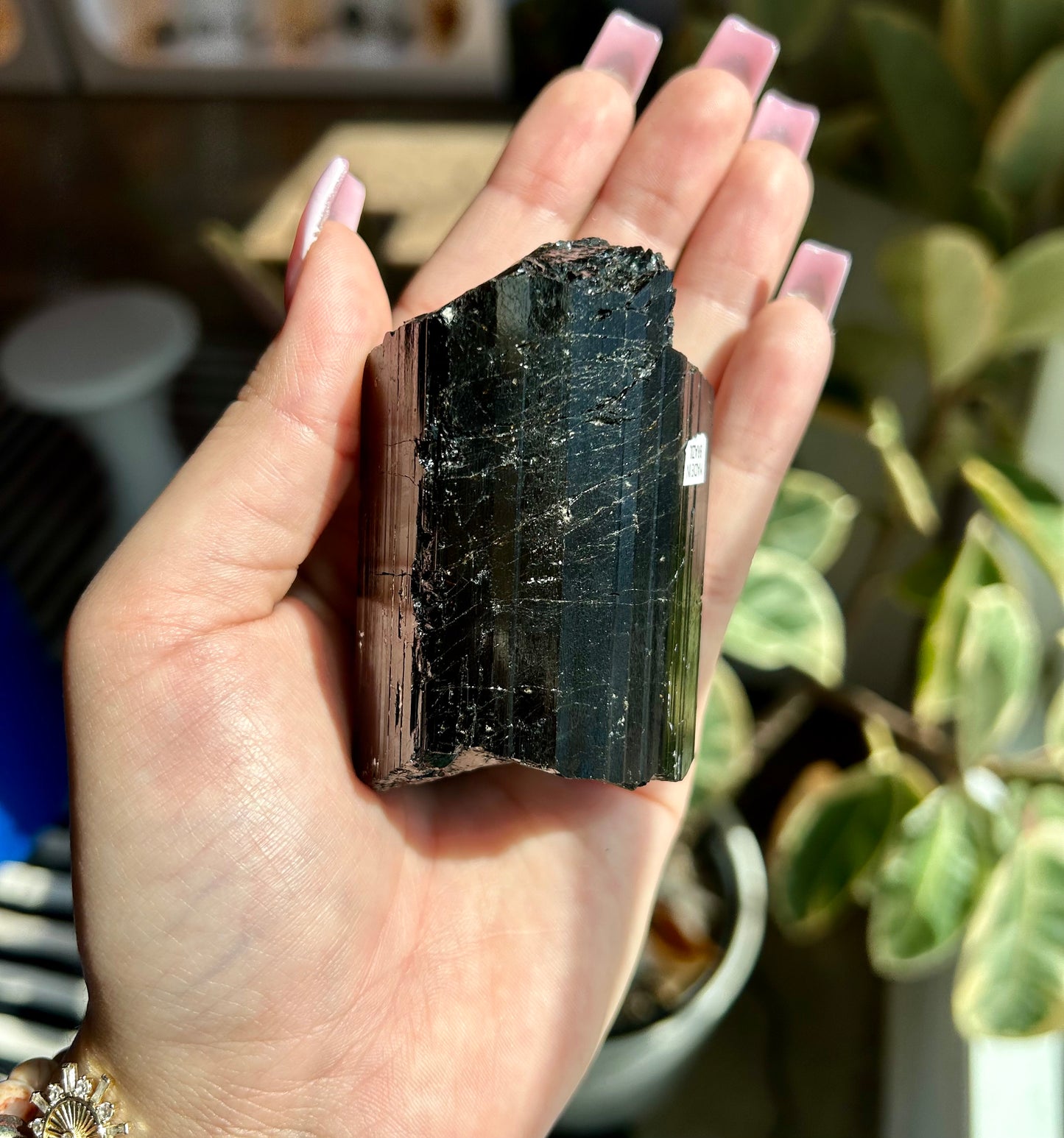 AAA+ Unpolished Black Tourmaline