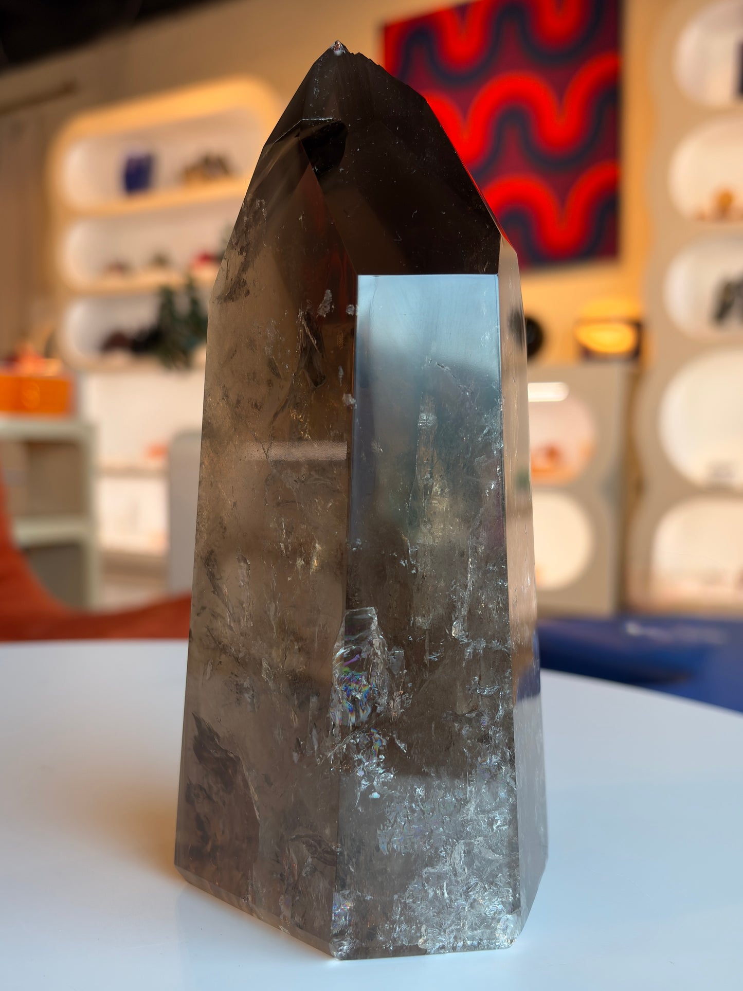 Smoky Quartz Tower
