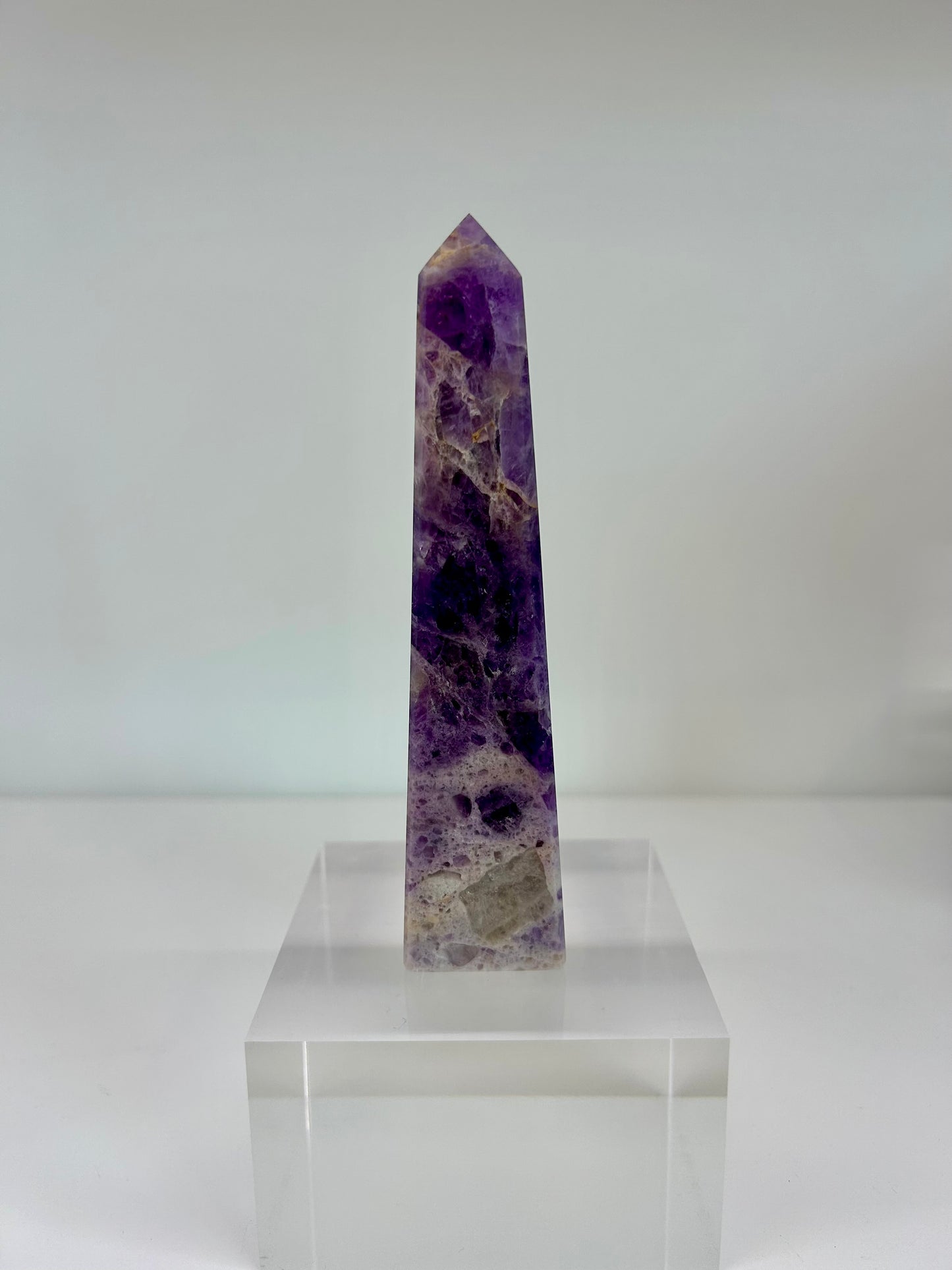 Brazilian Chevron Amethyst Tower- CAT3