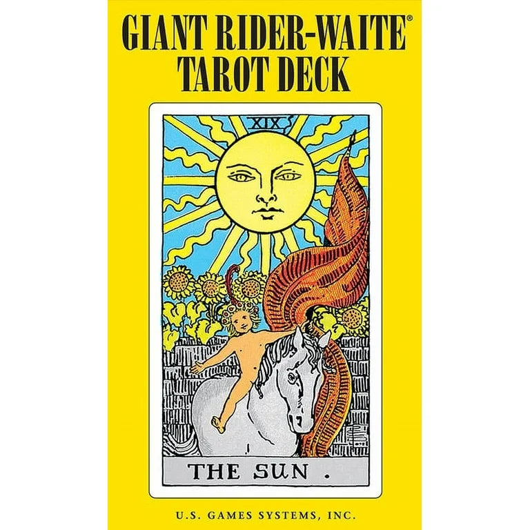Giant Rider Waite Tarot Deck Giant Rider Waite Tarot Deck – Luna ...