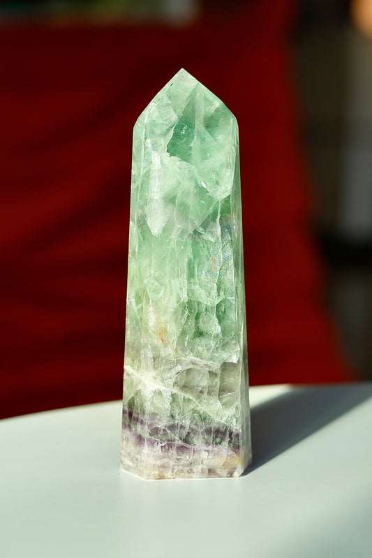 Rainbow Fluorite Tower