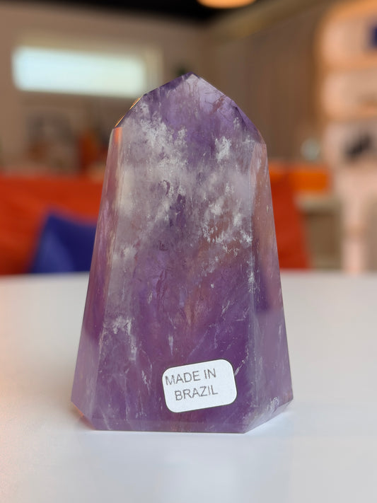 High Grade Brazilian Ametrine Tower AT04
