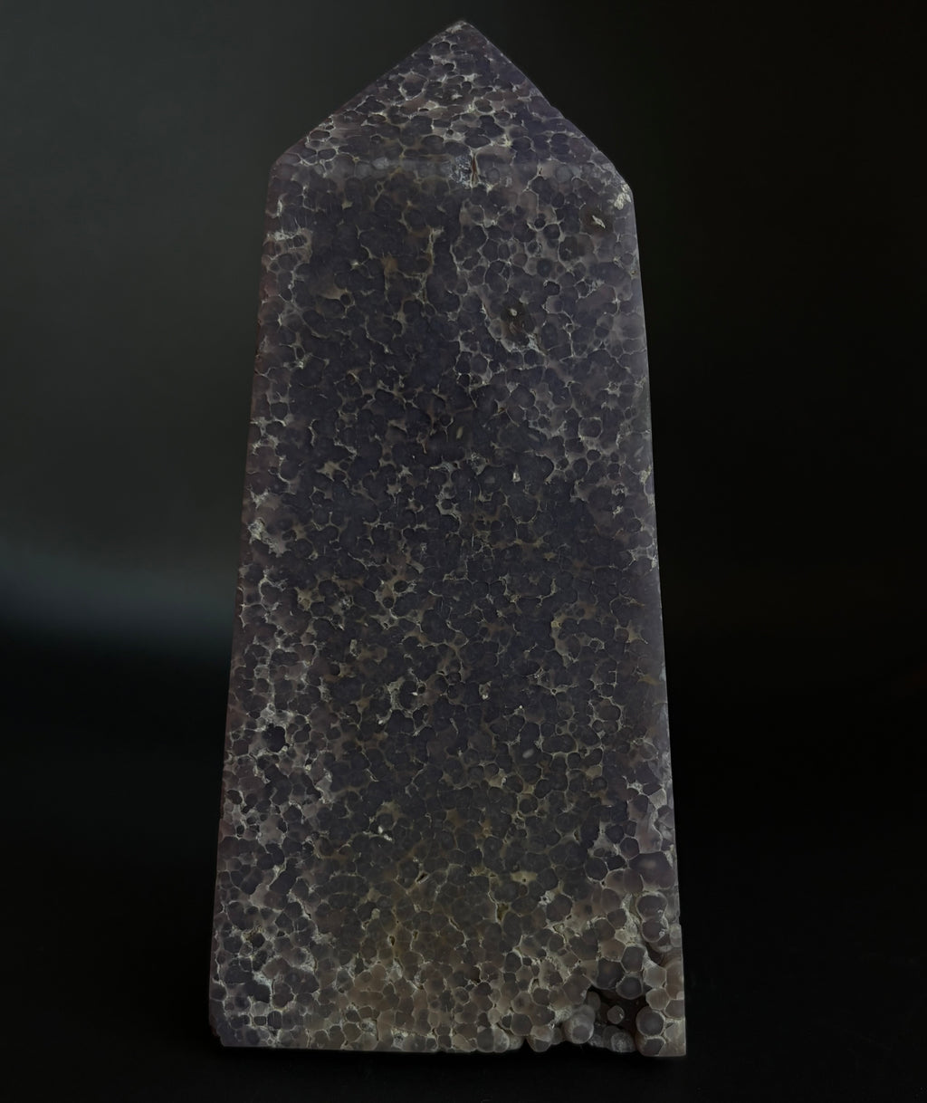 Natural Grape Agate Tower: Indonesia