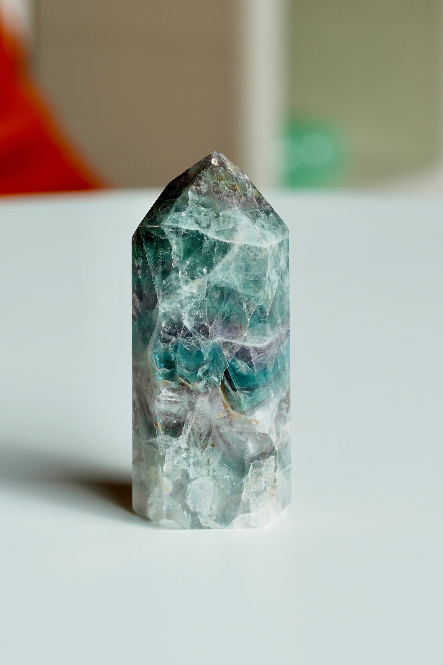 Rainbow Fluorite Tower