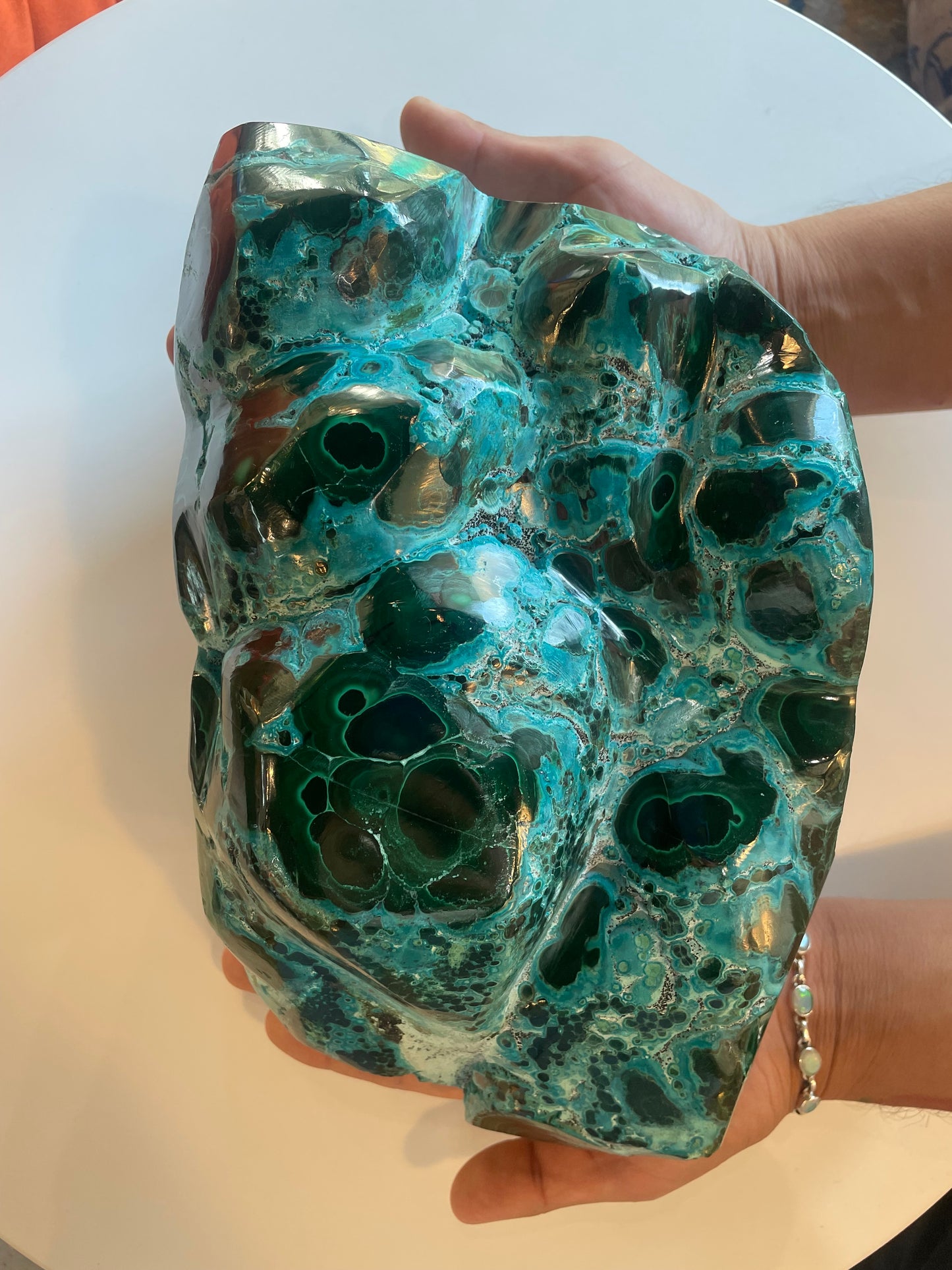 XL Malachite and Chrysocolla