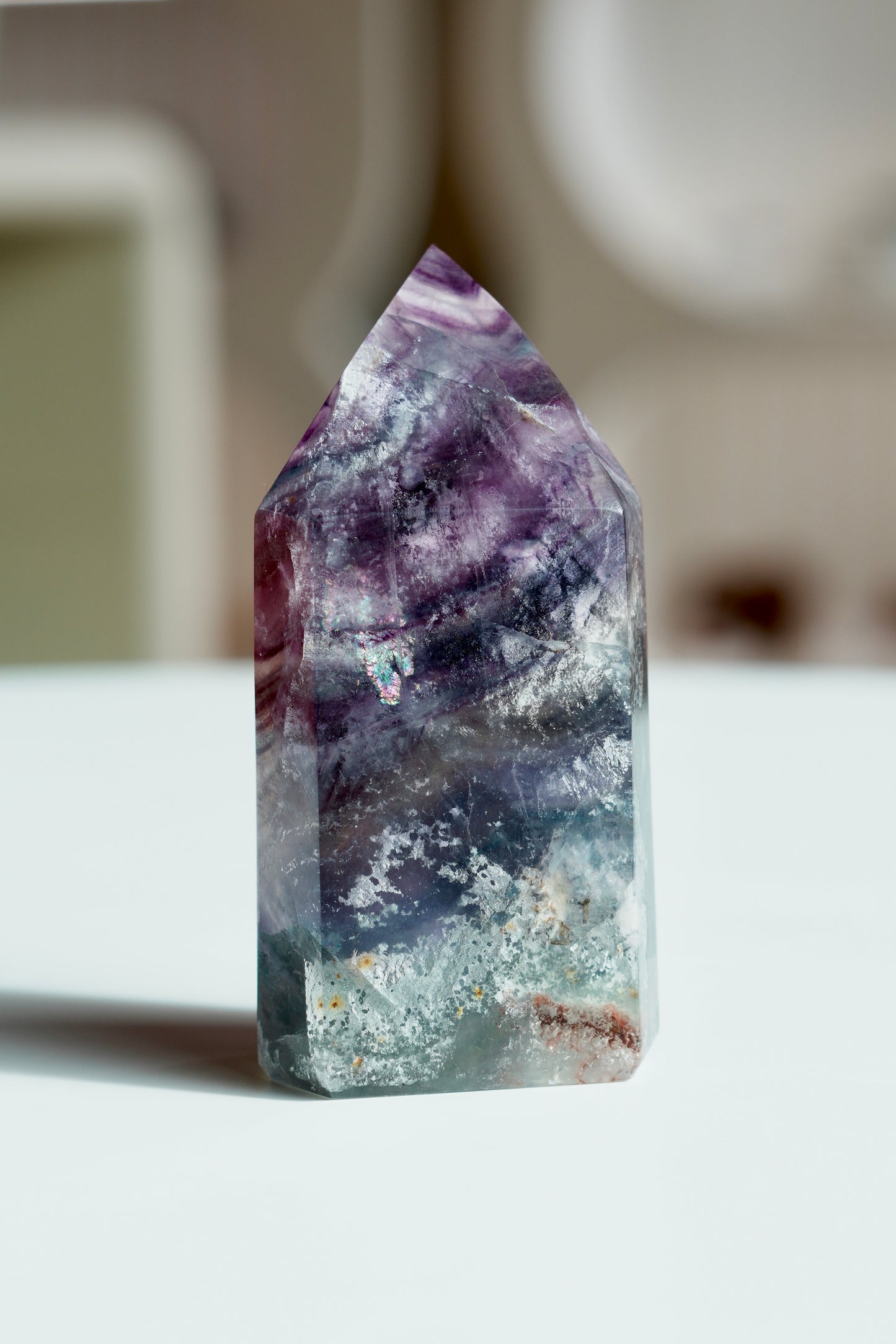 Rainbow Fluorite Tower