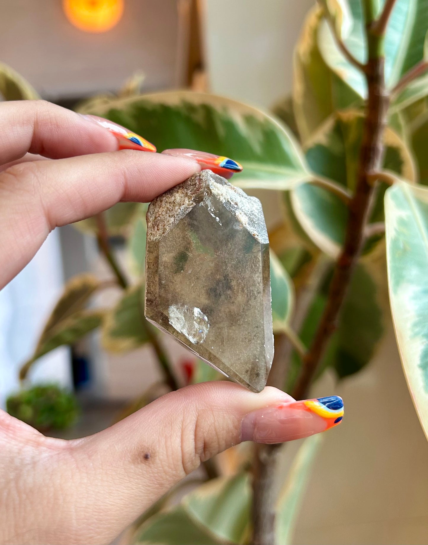 Garden Quartz Polished Freeform: GQ7