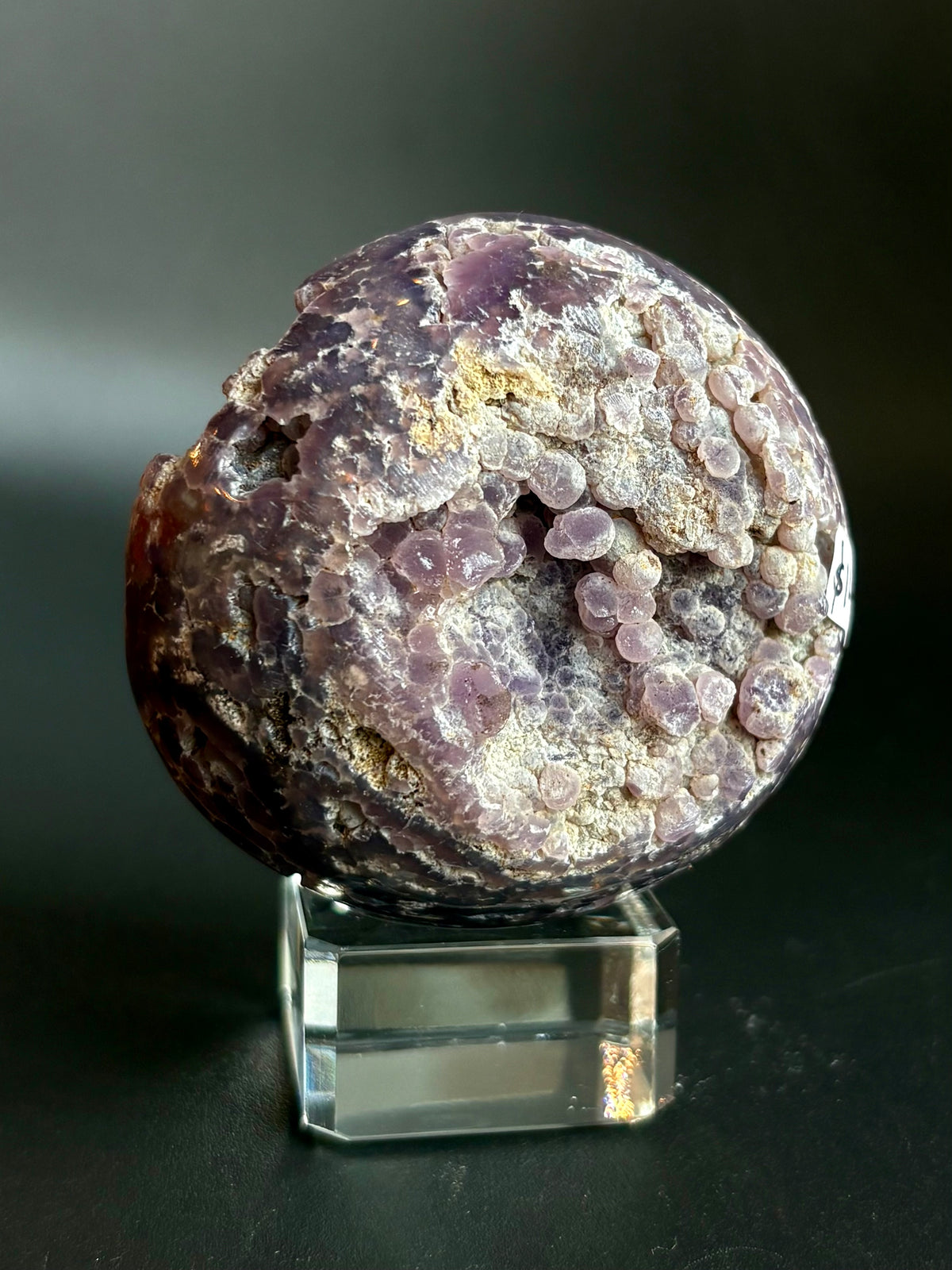Indonesian Natural Grape Agate Sphere