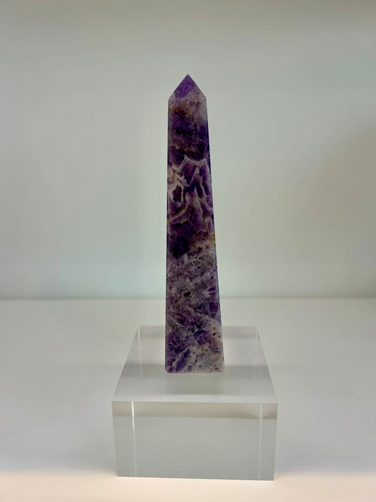 Brazilian Chevron Amethyst Tower- CAT 9