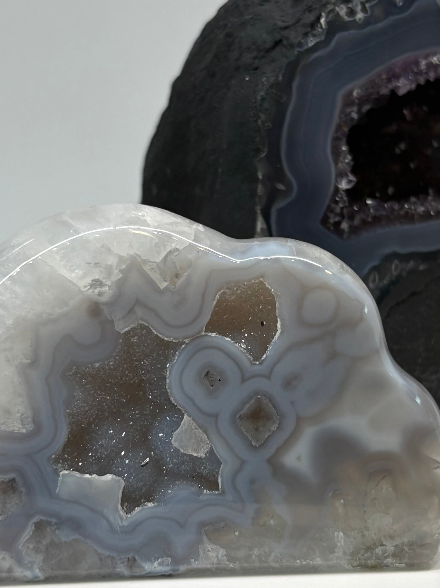 Agate Druzy Cloud