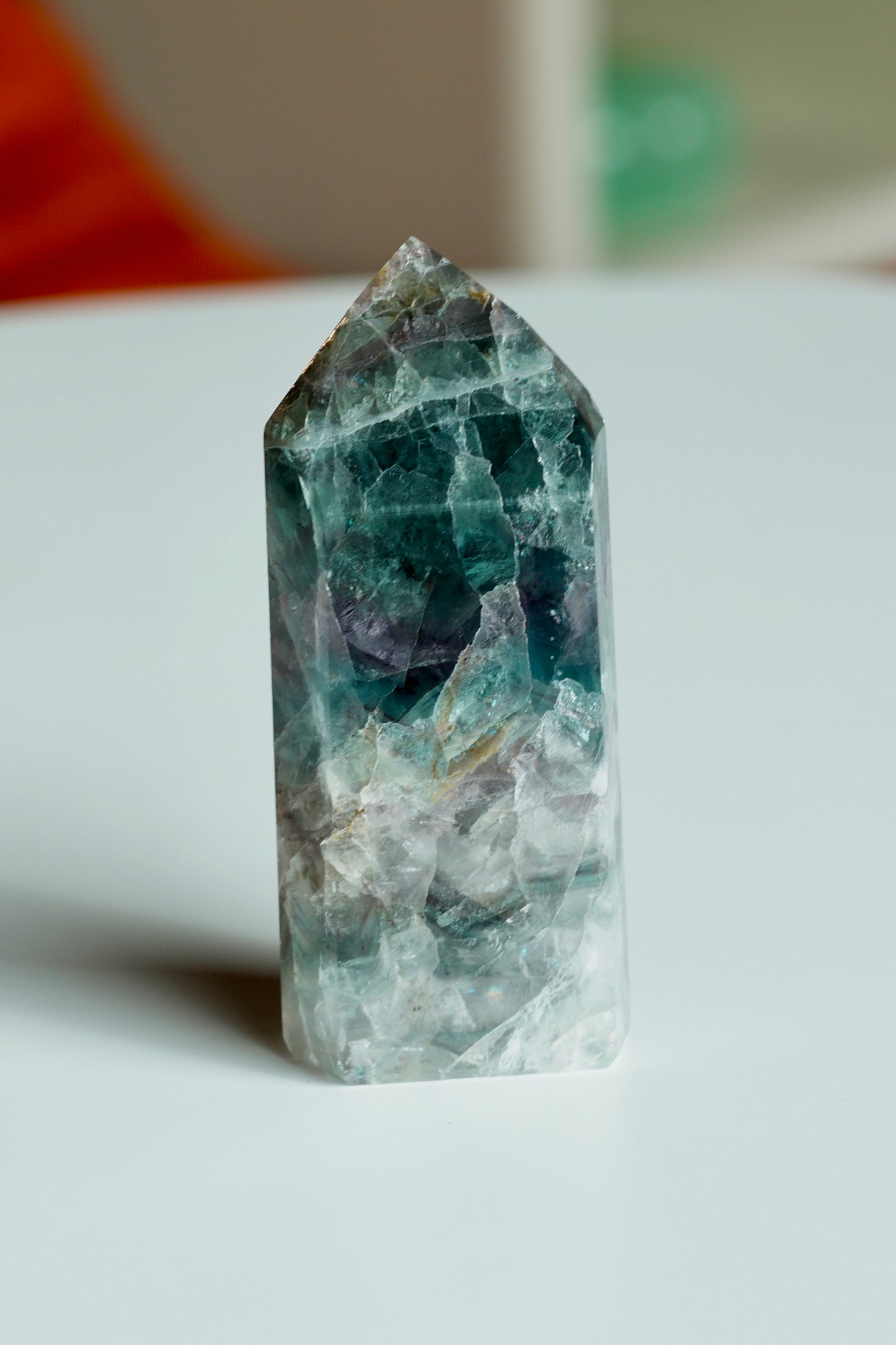 Rainbow Fluorite Tower