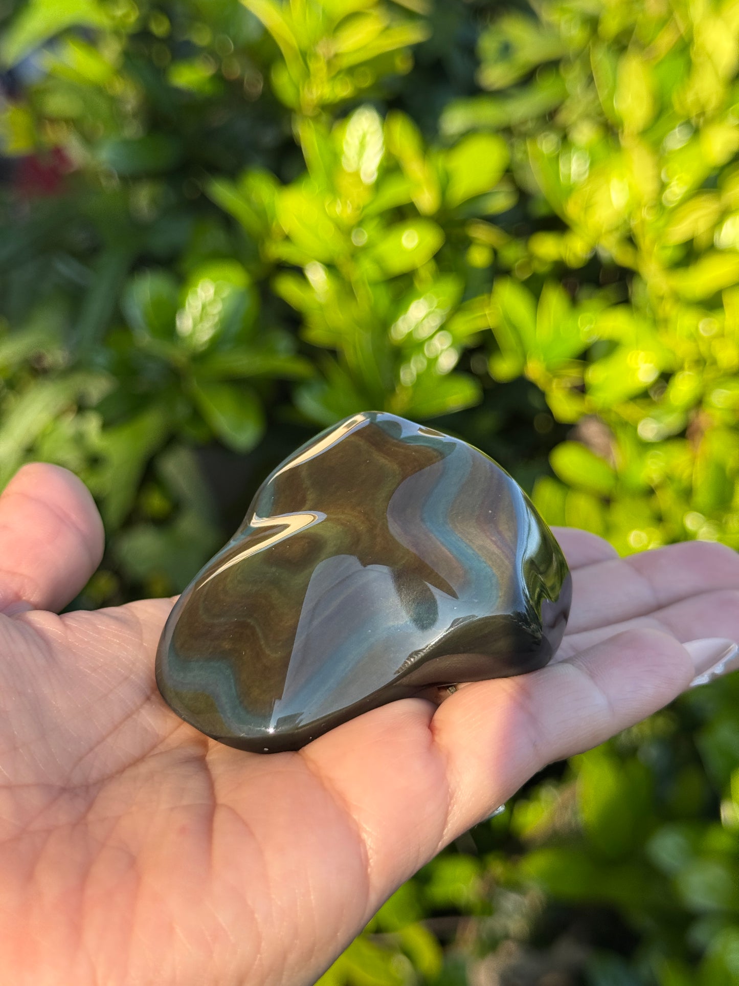 High Grade Polished Rainbow Obsidian from Mexico RO-1