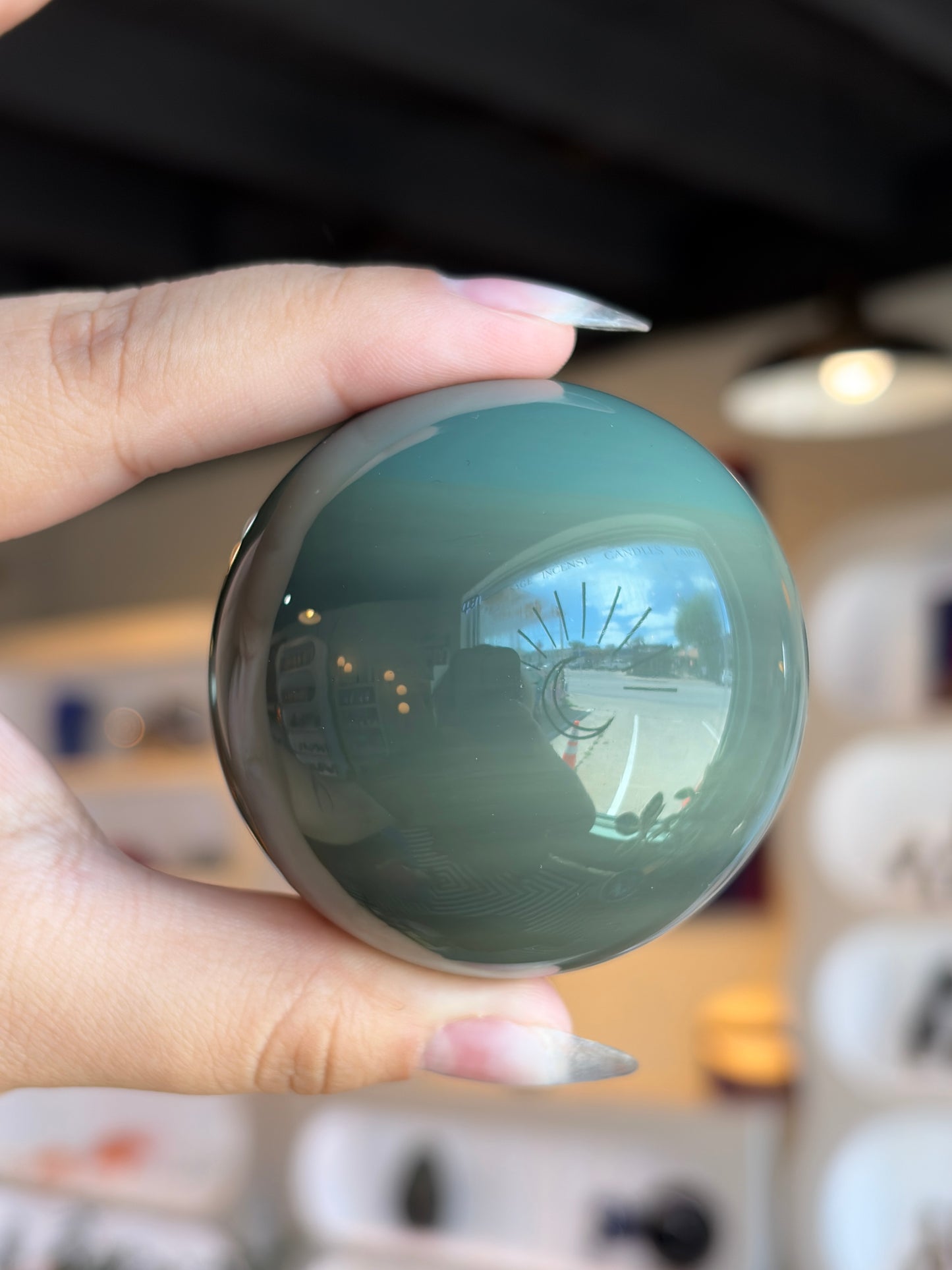 Platinum Obsidian Spheres