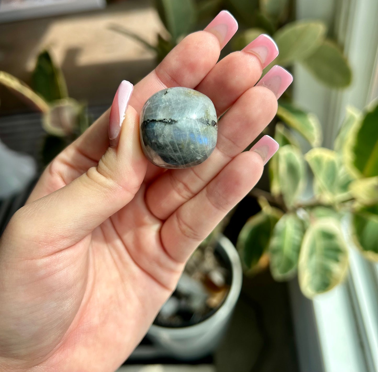 High Grade Labradorite Tumbled