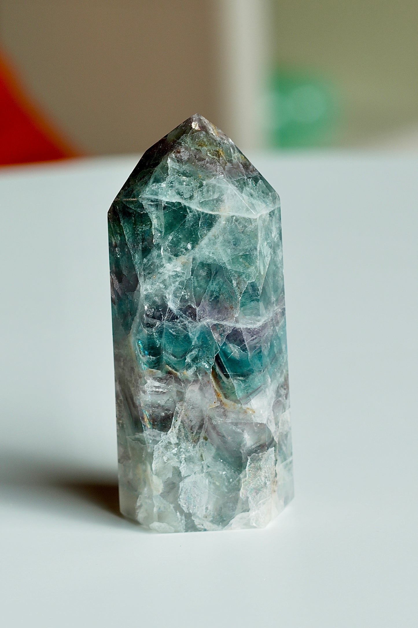 Rainbow Fluorite Tower