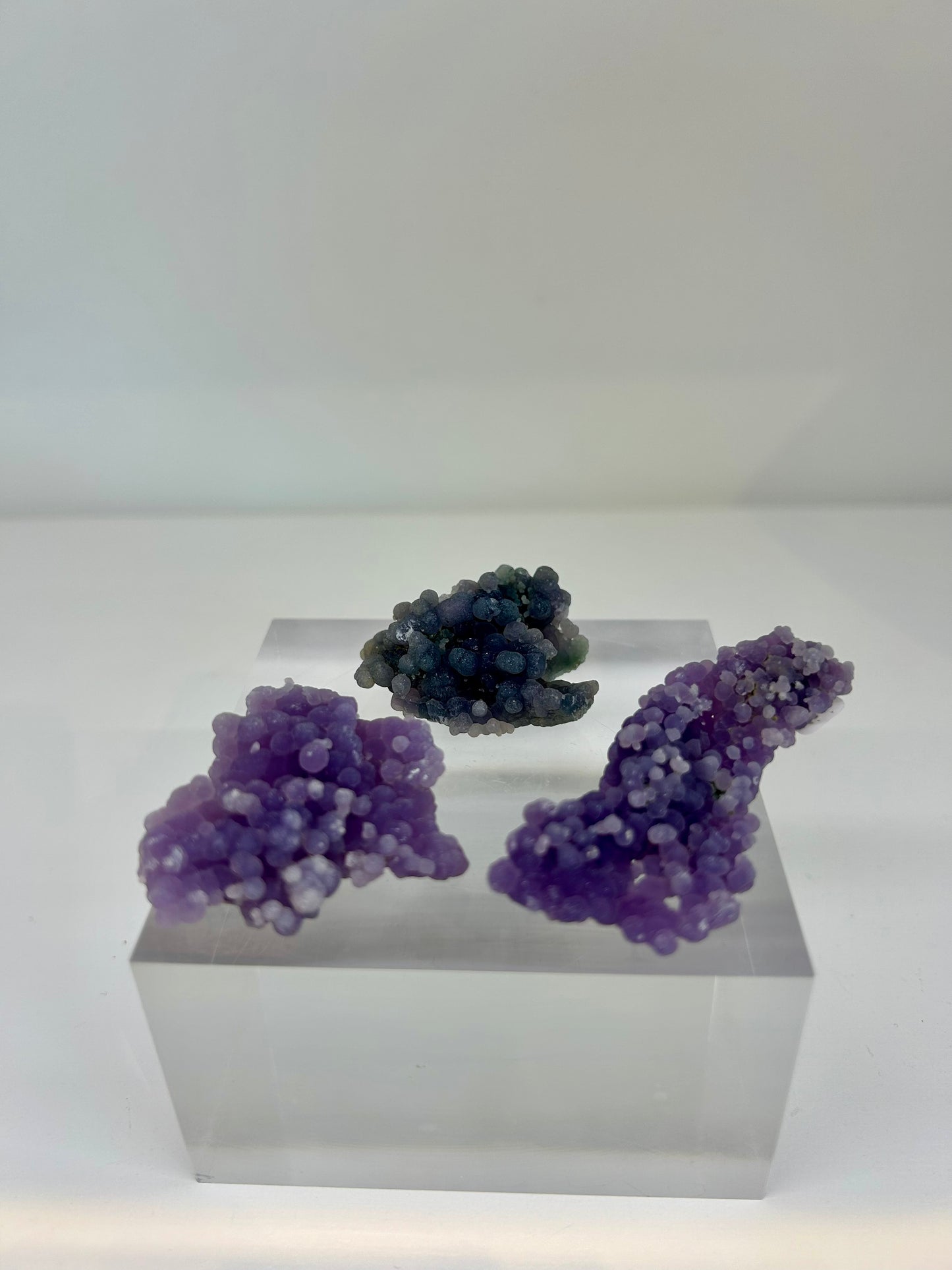 Natural Grape Agate Cluster GA13