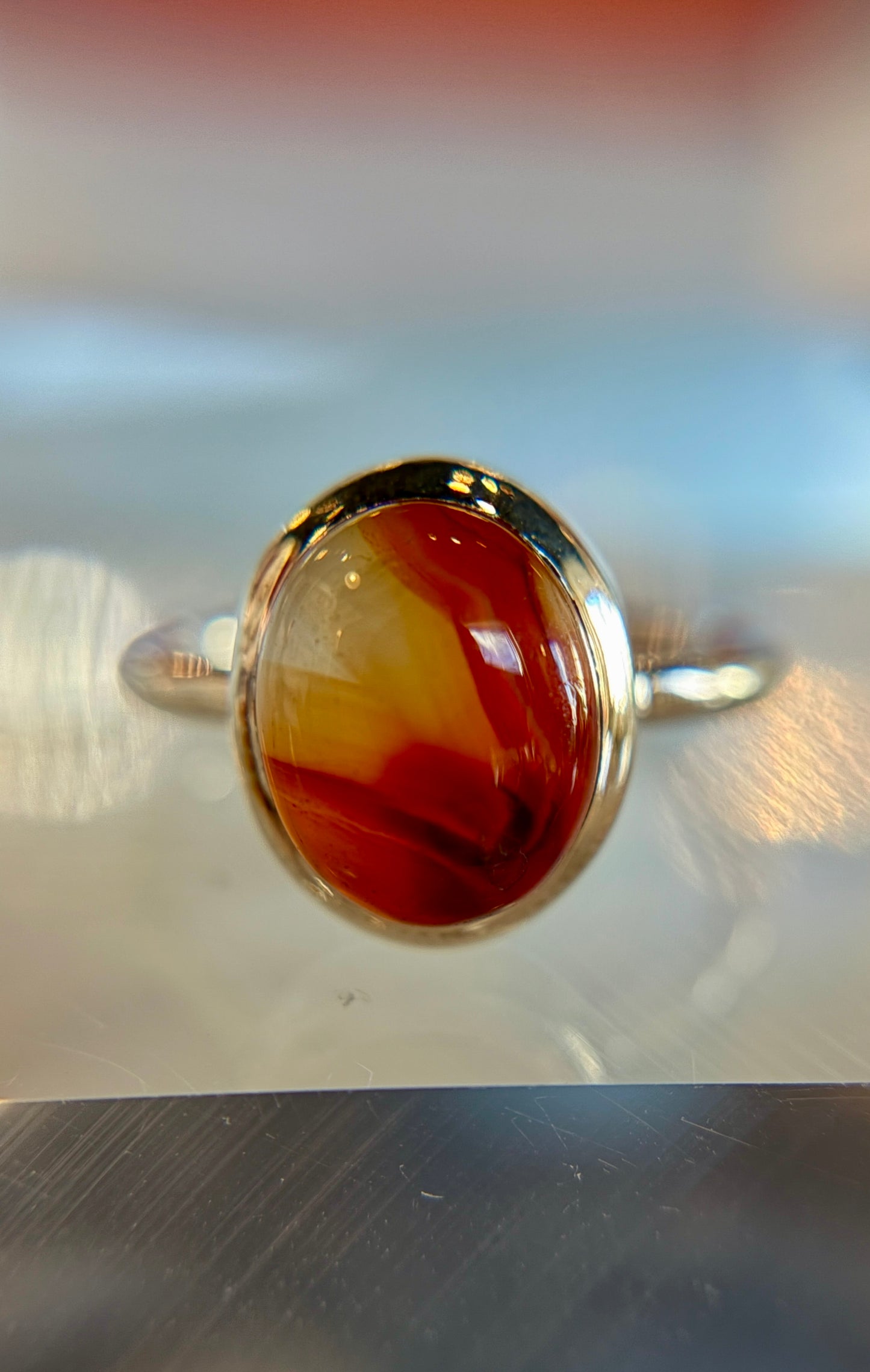Carnelian Ring Size 5
