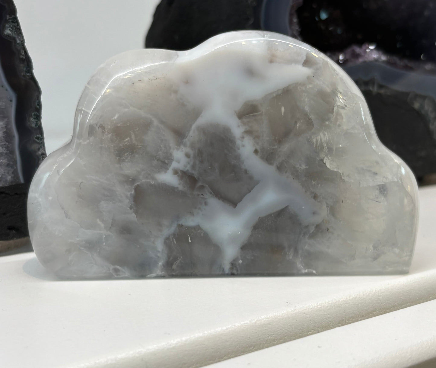 Agate Druzy Cloud